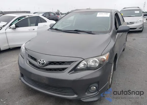 2011 Toyota Corolla S from USA, damaged, VIN 2T1BU4EE3BC555302